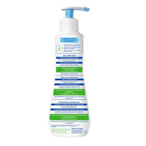 Sữa Tắm Gội Cho Trẻ Sơ Sinh & Em Bé Da Thường - Mustela Gentle Cleansing Gel