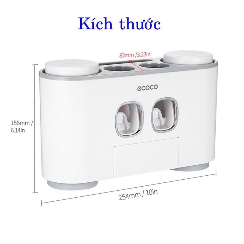Hàng Đẹp Nhả Kem Đánh Răng Tự Động Dán Tường Sang Trọng