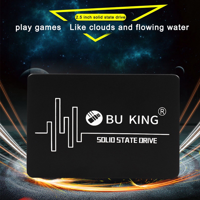 Ổ cứng màu đen 60G SSD 2.5-Inch SATA III 6.0Gbps 500M/S cho máy tính | BigBuy360 - bigbuy360.vn