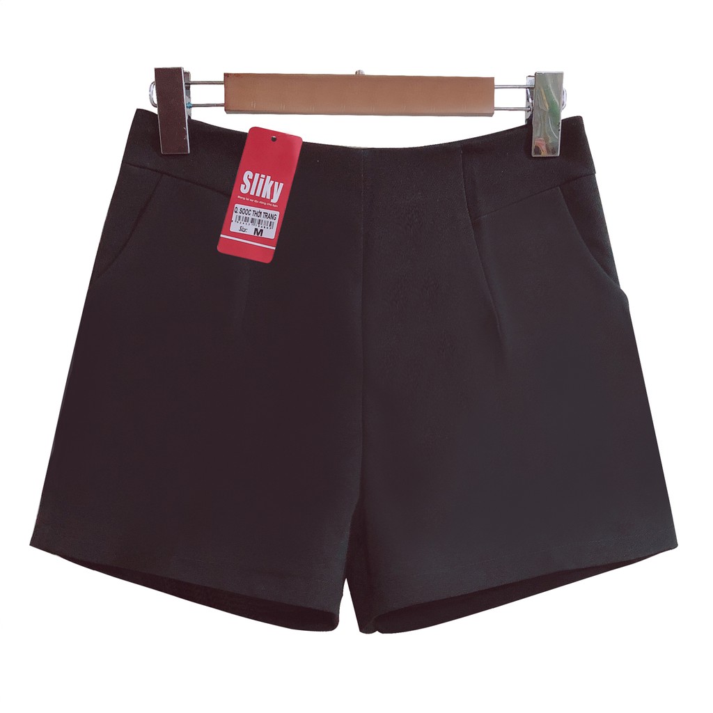 Quần short cạp cao ống rộng tôn dáng Siky | BigBuy360 - bigbuy360.vn