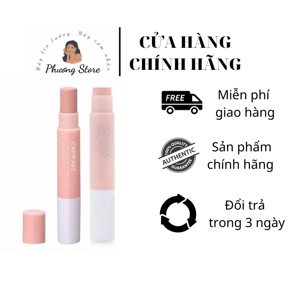 Son dương Môi Che Khuyết Điểm Canmake Lip 2g