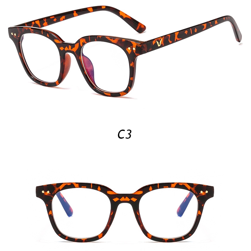 Kính Mát Gọng Mắt Mèo Chống Ánh Sáng Xanh Phong Cách Retro