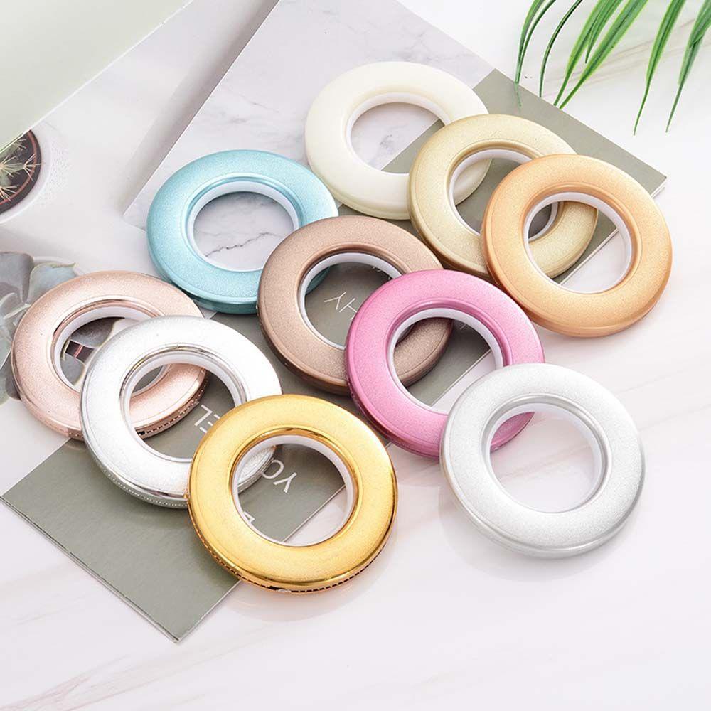 Vòng Khoen Tròn Gắn Rèm Cửa Chống Ồn 9 Màu Sắc Tiện Dụng