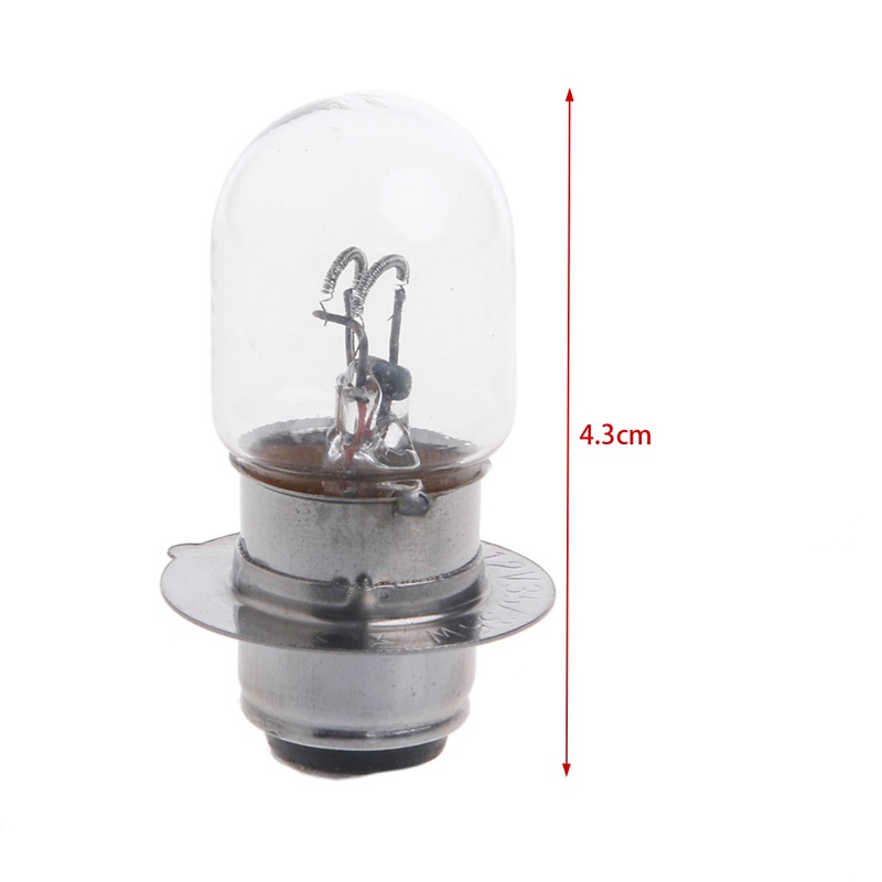 Bóng Đèn Pha Xe Máy Màu Trắng P15D-25-1 DC 12V 35W