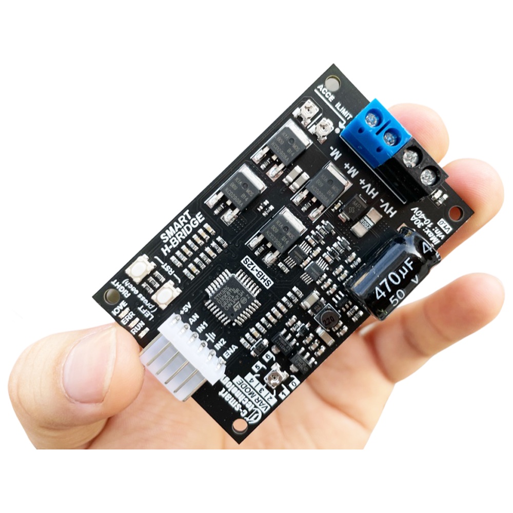 Mạch cầu H Công Nghiệp, Smart H-Bridge, Esc chổi than Công Suất Lớn, Mạch Điều khiển động cơ DC, Mạch điều tốc