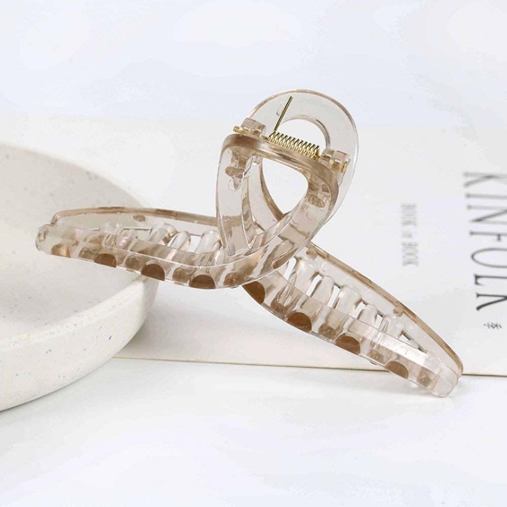 Kẹp tóc dạng móng vuốt nhiều màu sắc thời trang thanh lịch chống trượt cho nữ