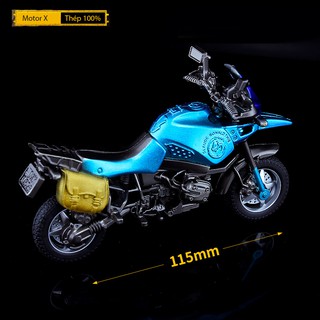 Mô Hình PUBG Xe Motor X Skin Xanh Dương Tặng Kèm Móc Khóa Mũ 3