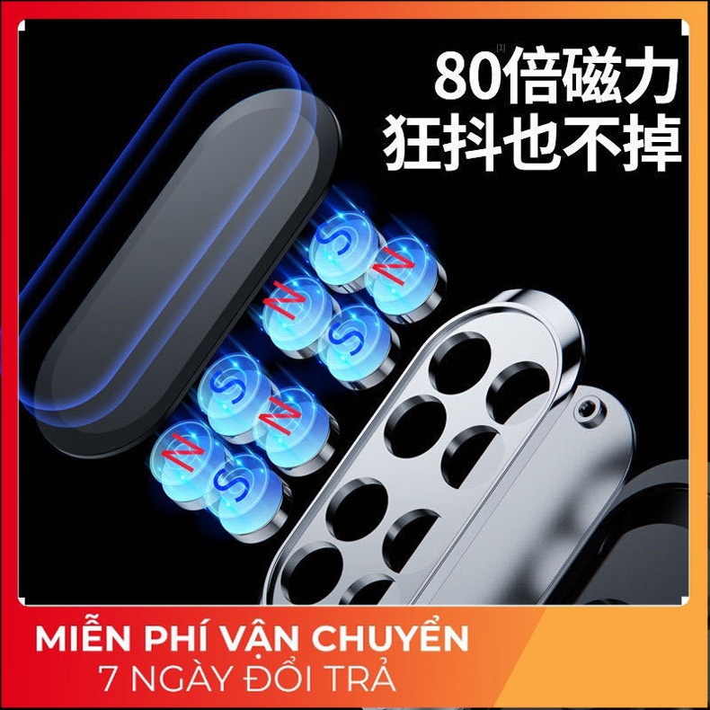 Giá Đỡ Điện Thoại Trên Ô Tô Xoay 360 Độ Dạng Hít Bằng Nam Châm Siêu Chắc Gắn Vào Mọi Vị Trí