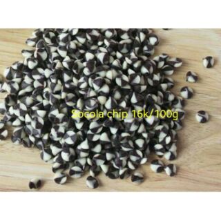 Lẻ Socola chip đen trắng 100g