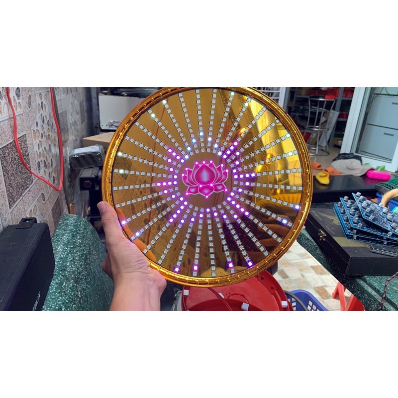 Hào quang 25cm full color hoa sen