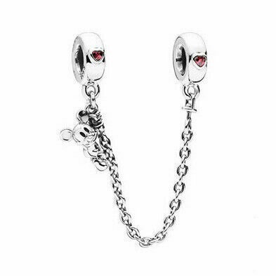 Dây Xích Mạ Bạc 925 Tự Làm Vòng Tay An Toàn