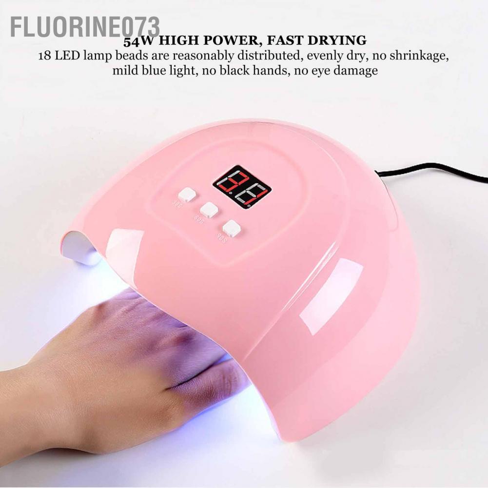 [Hàng mới về] Máy sấy LED UV 54W sơn móng tay nghệ thuật