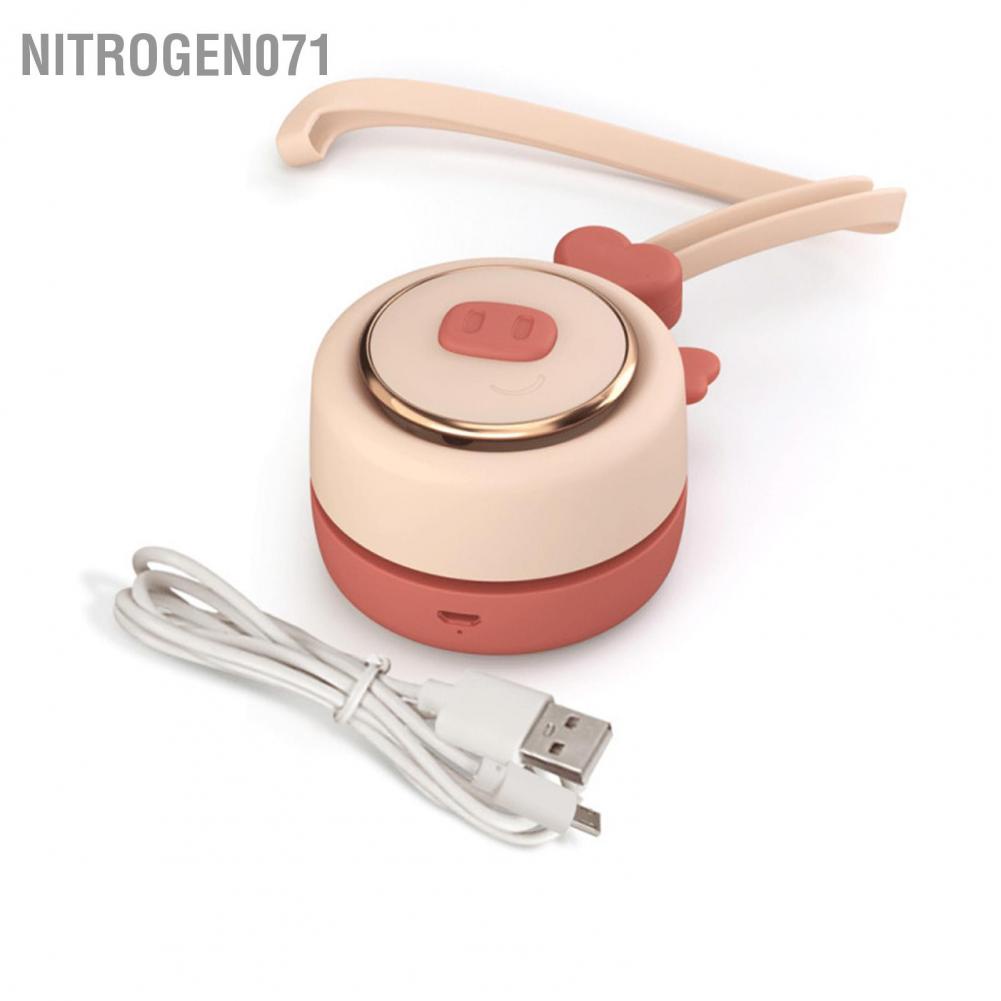 Nitrogen071 Quạt cầm tay mini tích điện sạc Usb không cánh siêu yên tĩnh
