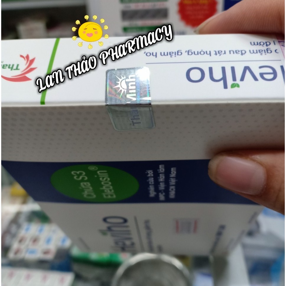 HEVIHO HỘP 20 VIÊN GIẢI PHÁP CHO BỆNH ĐƯỜNG HÔ HẤP