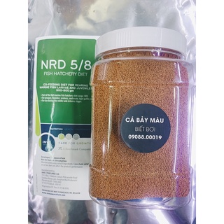 Cám thái inve 5/8 hủ 500gram| thức ăn khô dinh dưỡng cho cá bảy màu - guppy , betta...