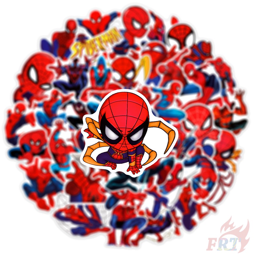 ❉ Spider-Man Series 06 - Marvel Superhero Stickers ❉ 50Pcs/Set DIY Fashion Luggage Laptop Skateboard Doodle Decals Stickers