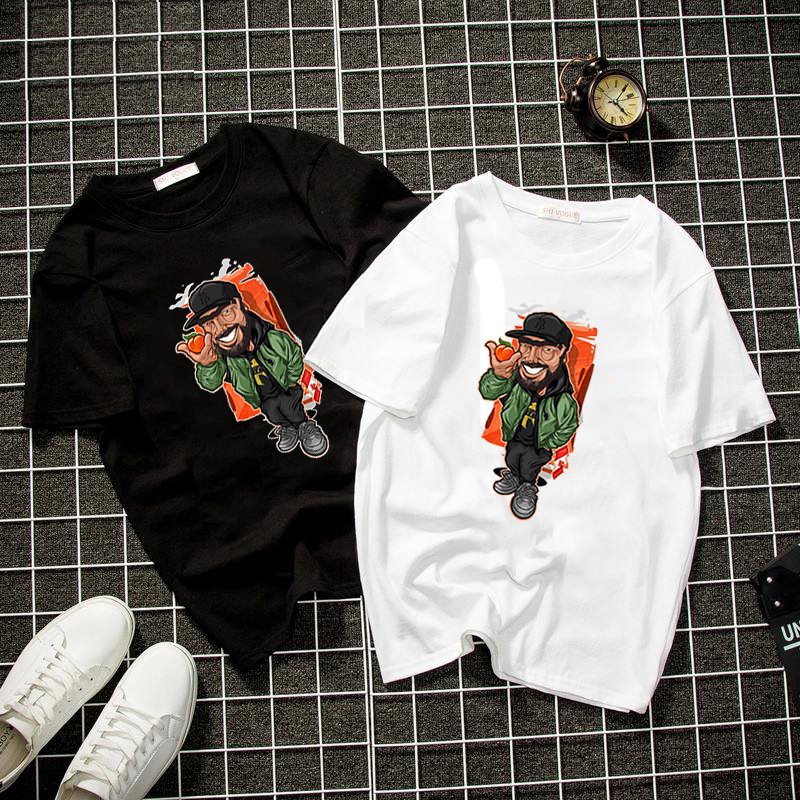 Áo thun unisex form rộng hypebeast style cá tính vải dày mịn 2019T1476