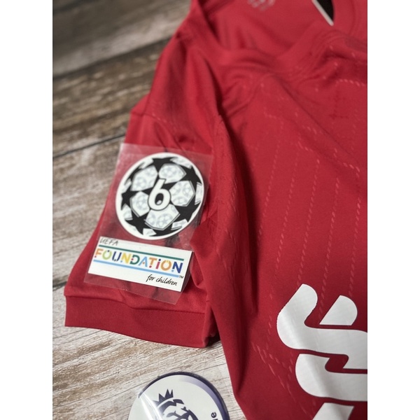 Set Bộ quần áo thê thao bóng đá nam nữ vải thun thái clb liverpool áo đỏ quần đỏ mùa giải 2022 2023