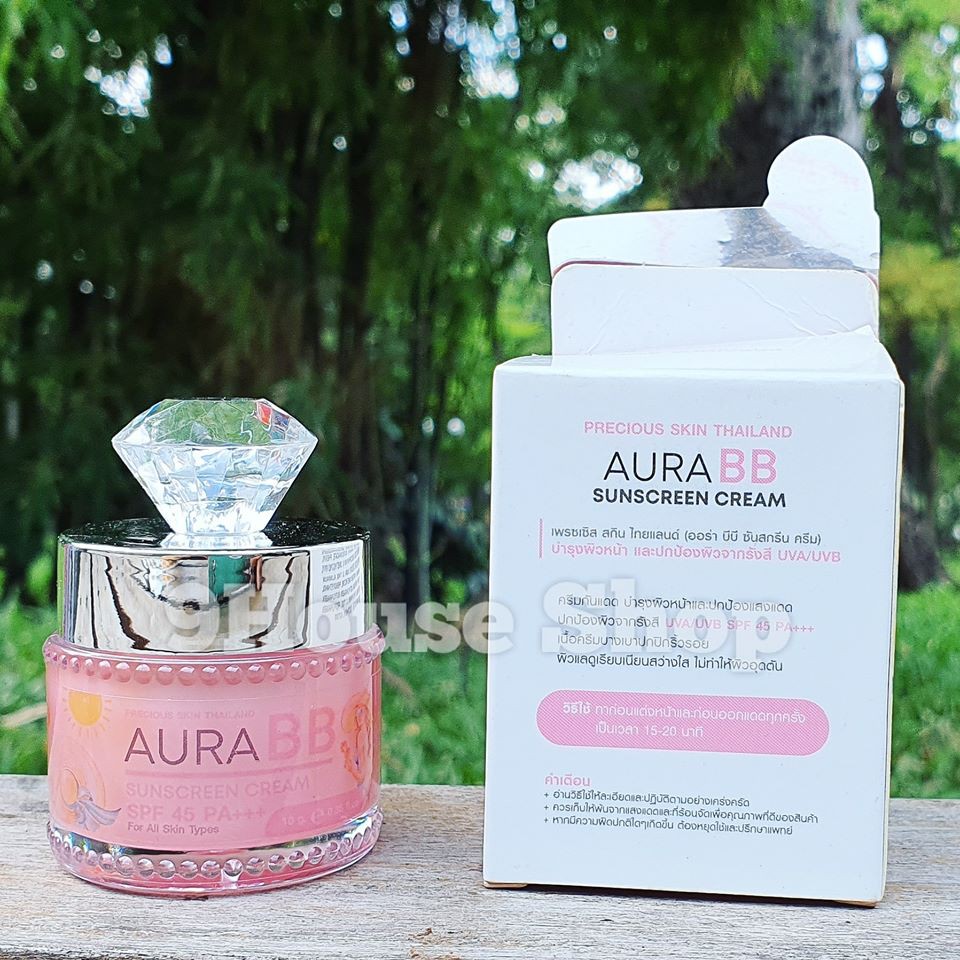 KEM DƯỠNG DA CHỐNG NẮNG ALPHA ARBUTIN AURA BB