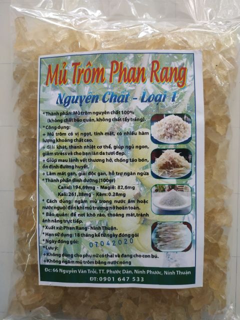 500gr- Mủ Trôm thiên nhiên hạt lựu | BigBuy360 - bigbuy360.vn
