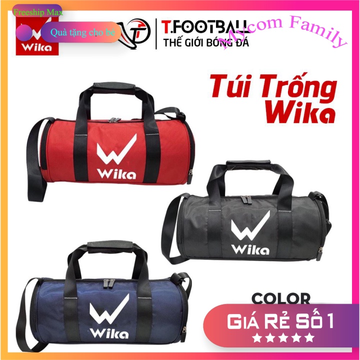 ⭐ Siêu sale ⭐ Balo thể thao túi trống Wika Chính Hãng ⭐ Balo túi trống bóng đá có ngăn đựng bóng ⭐ giày riêng biệt