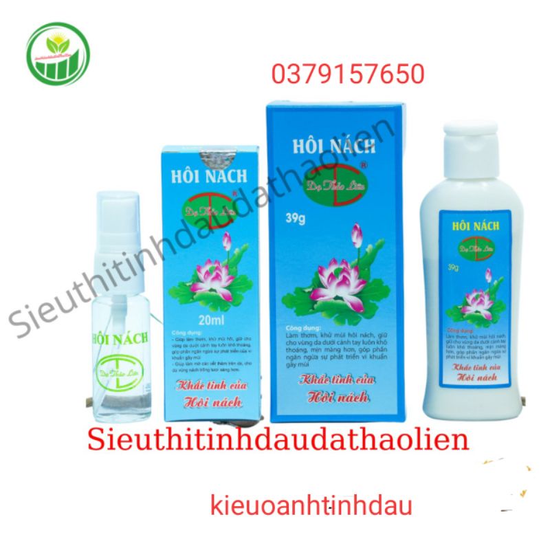 Bột Hôi Nách  Dạ Thảo Liên