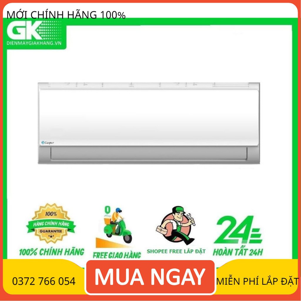 MIỄN PHÍ CÔNG LẮP ĐẶT KC-12FC32 - Điều hòa Casper 12000BTU 1.5HP
