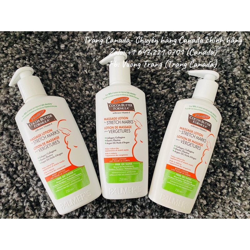 Lotion Palmer’s phòng và giảm rạn da 250ml