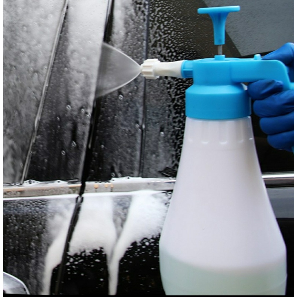 Bình Xịt Tạo Bọt Tuyết Rửa Xe Ô Tô , Xe Máy Cầm Tay 1.8L Tiện Dụng _Bọt Rửa Xe Không Chạm