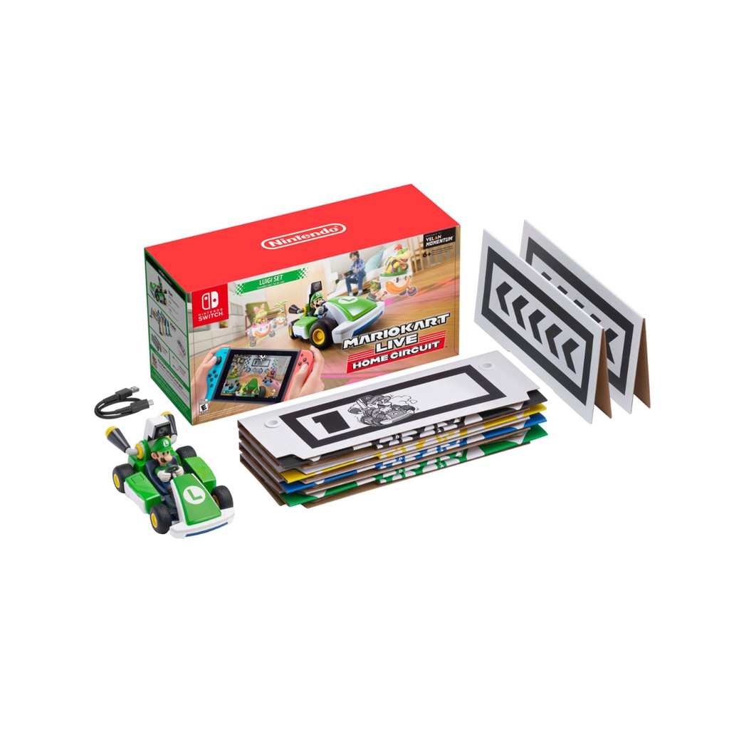 Phụ Kiện Mario Kart Live Home Circuit – Luigi Set – Nintendo Switch