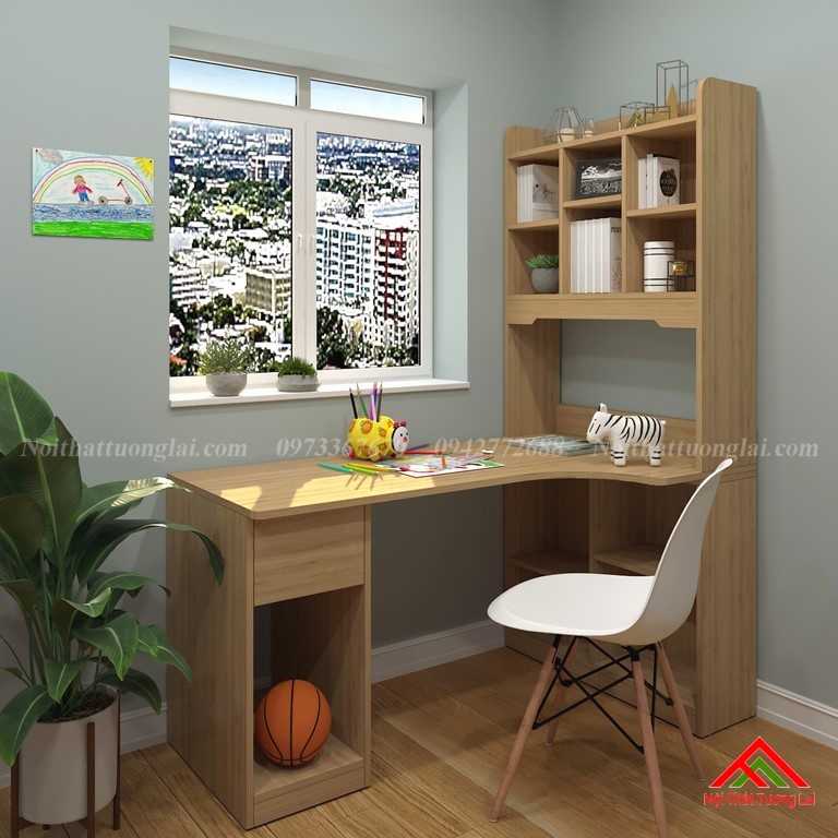 Bàn học sinh giá sách tiện lợi BH6820