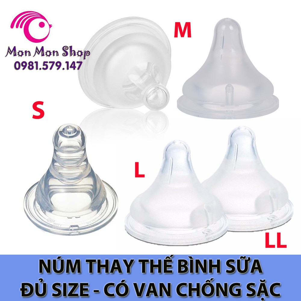 Núm ti cổ rộng cổ hẹp bình Toom, Pigeon cổ rộng, bình Lansinoh BPA free