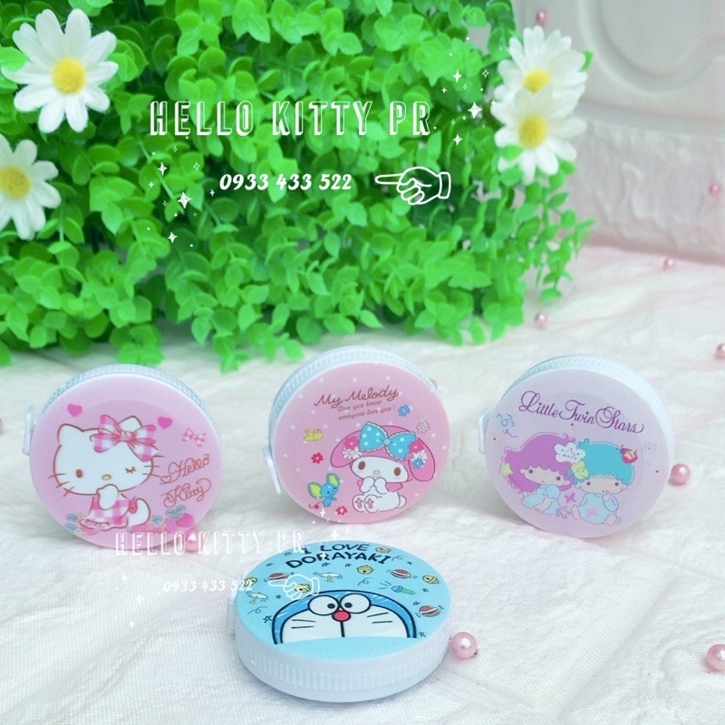 THƯỚC DÂY RÚT TỰ ĐỘNG HELLO KITTY - DORAEMON