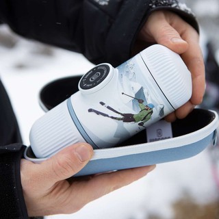 Dụng cụ ép Espresso bằng tay WACACO Nanopresso Journey Winter Ride + Túi chống sốc