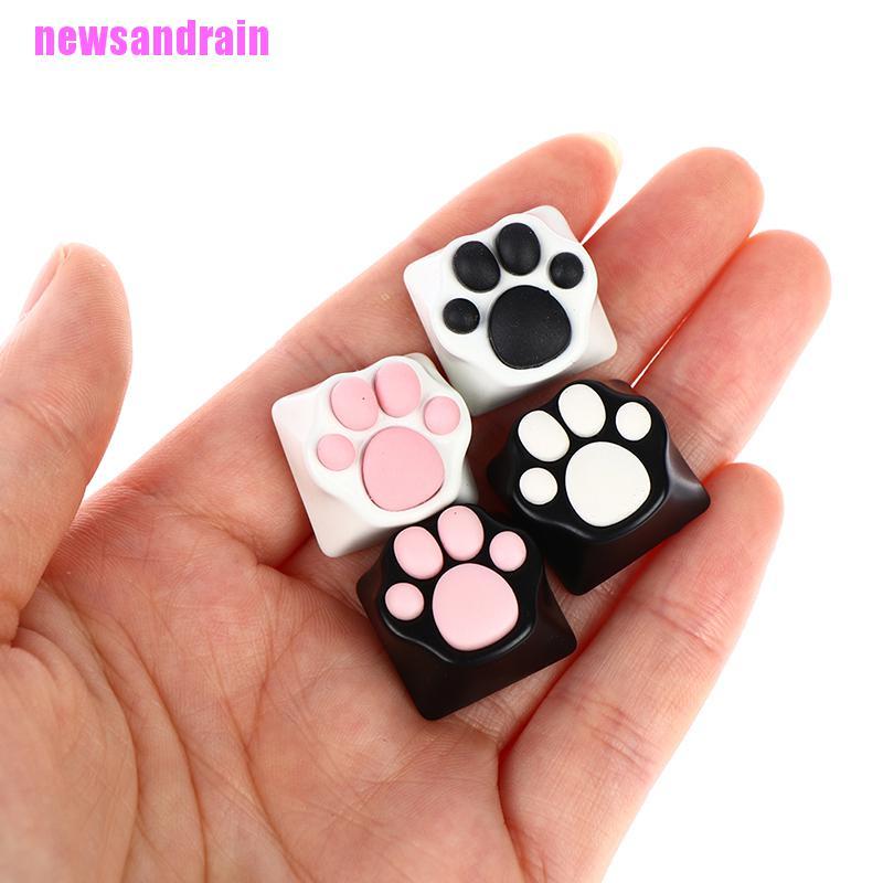 Miếng Silicon Bọc Bảo Vệ Bàn Phím Máy Tính Hình Dấu Chân Mèo Xinh Xắn | BigBuy360 - bigbuy360.vn