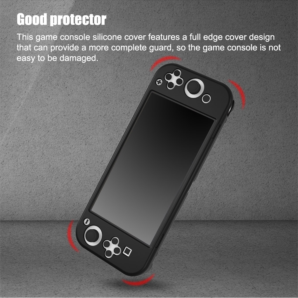 Case Silicone Shockproof Protector Cover Anti-slip Shell Game Console Accessory Replacement for Nintendo Switch OLED