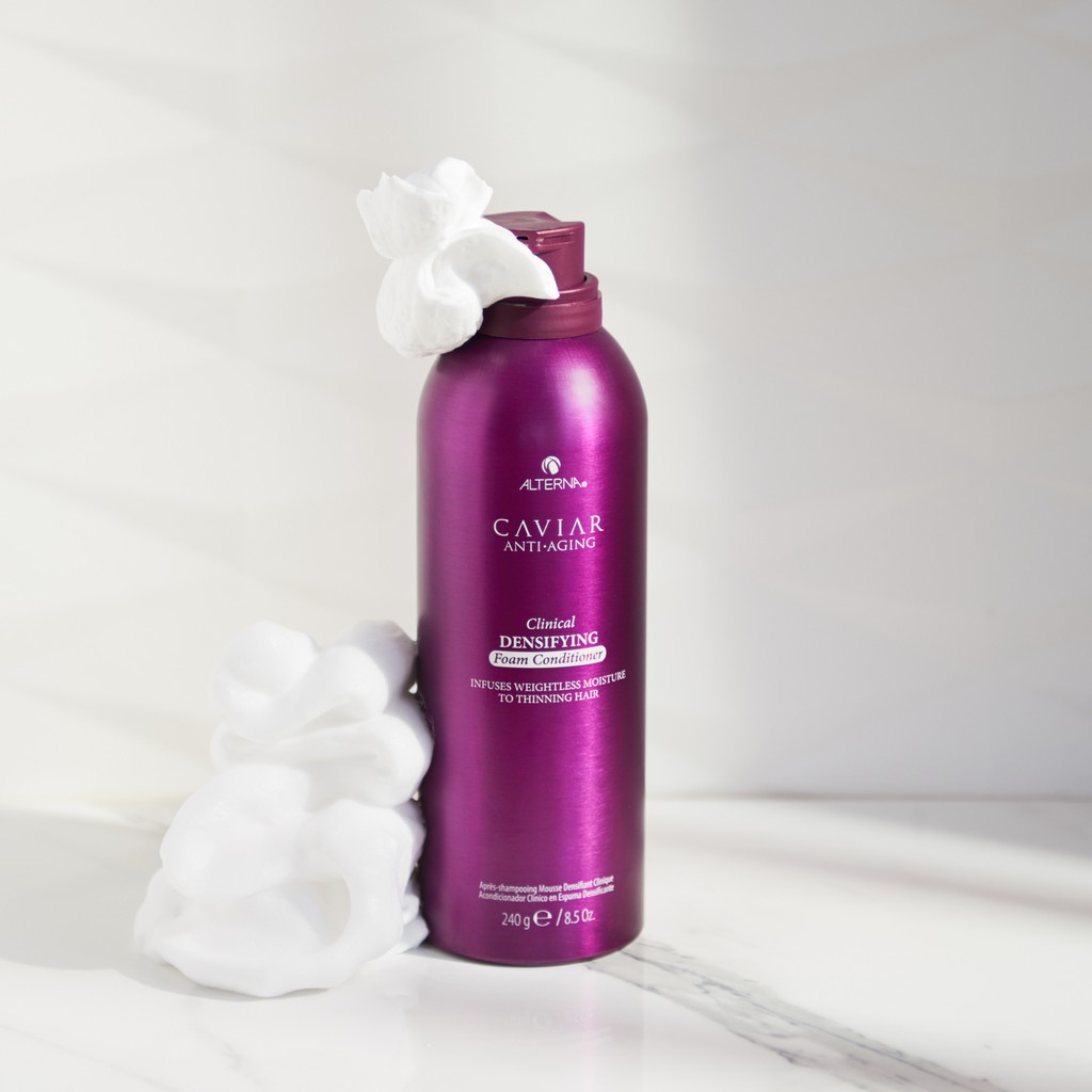 Alterna Caviar ✨ Dầu xả dưỡng tóc dạng tạo bọt Anti-Aging Clinical Densifying Foam Conditioner