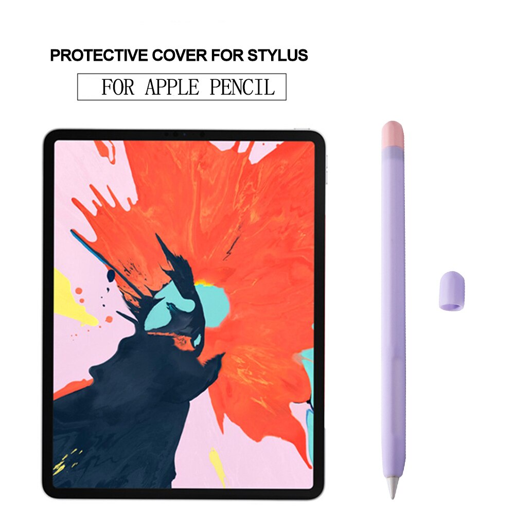Vỏ bọc bảo vệ bút cảm ứng thích hợp cho Apple Pencil 1 2 1st 2nd