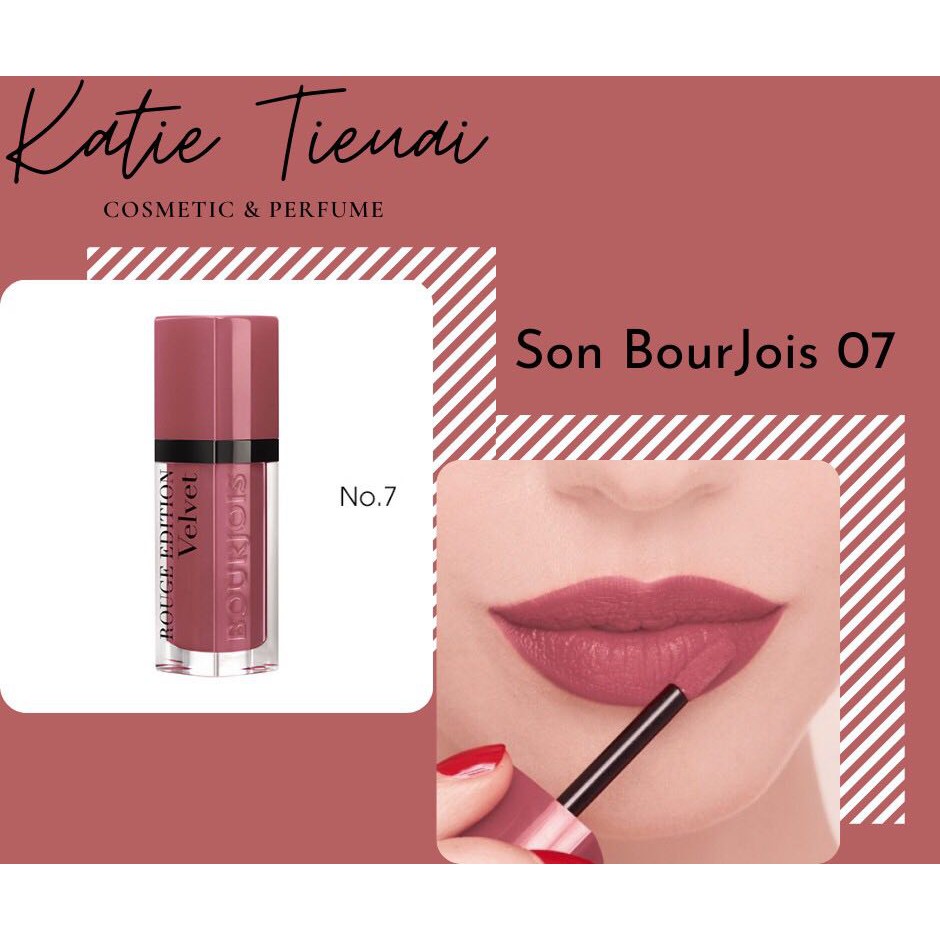 Son kem lì Bourjois Rouge Edition Velvet