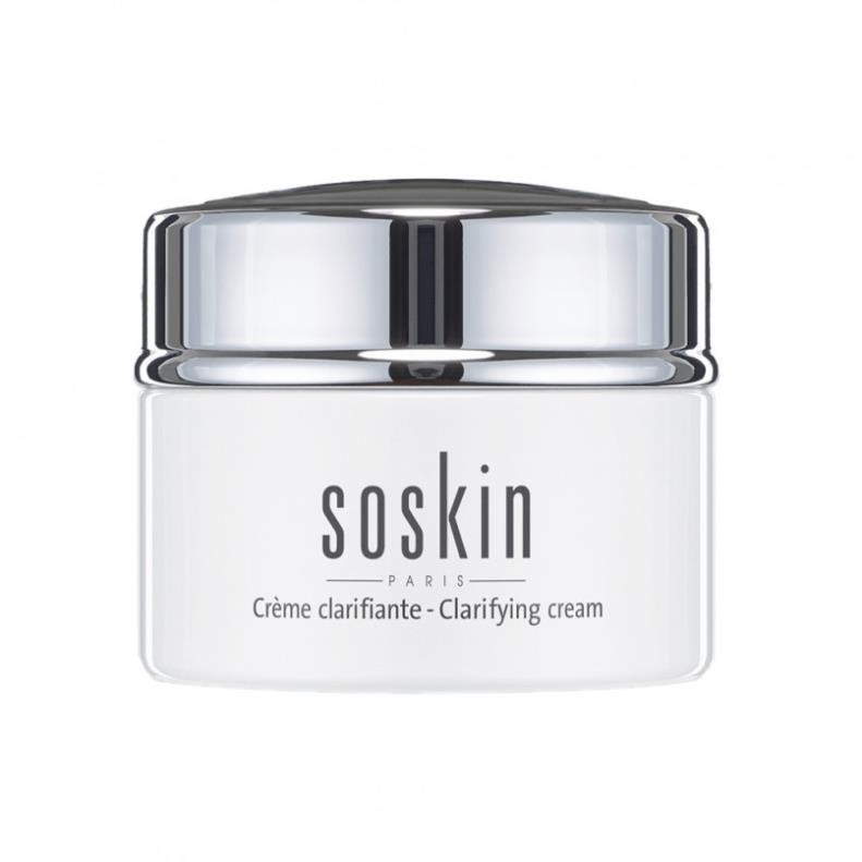 Kem dưỡng trắng da ban đêm Soskin Clarifying Cream