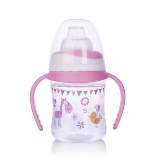 Bình uống nước núm hút mềm 120ml up0153n