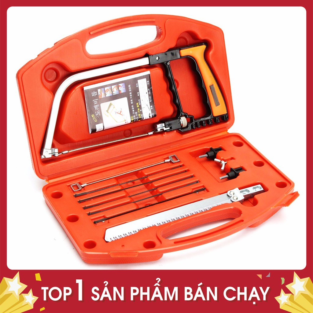 Bộ cưa tay đa năng Hàn Quốc PLATINUM SAW 9 LƯỠI (CƯA ĐƯỢC GỖ, THỦY TINH, SẮT,THÉP...)