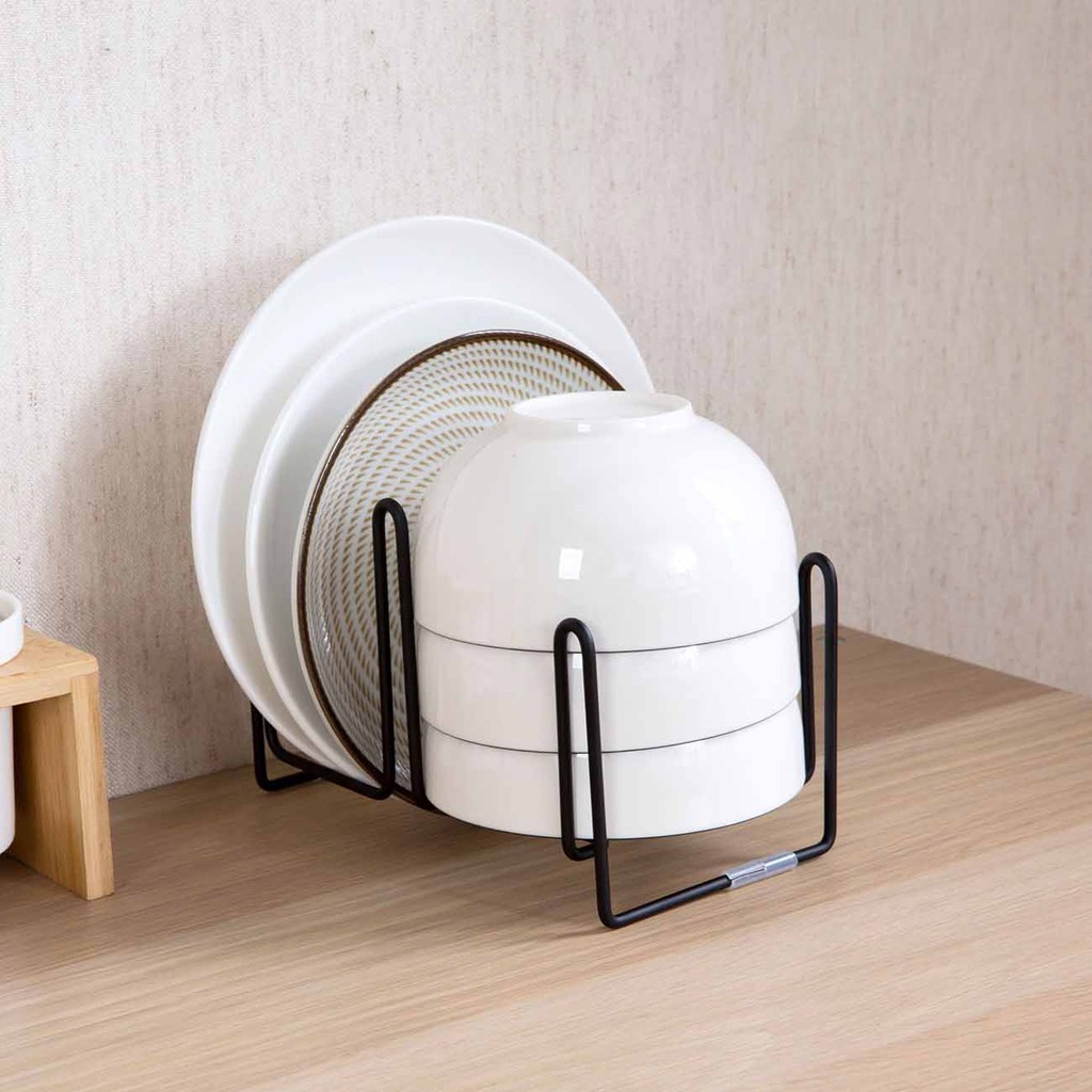 Giá sắt úp chén đĩa JUJIAJIA ráo nước tiện dụng cho nhà bếp