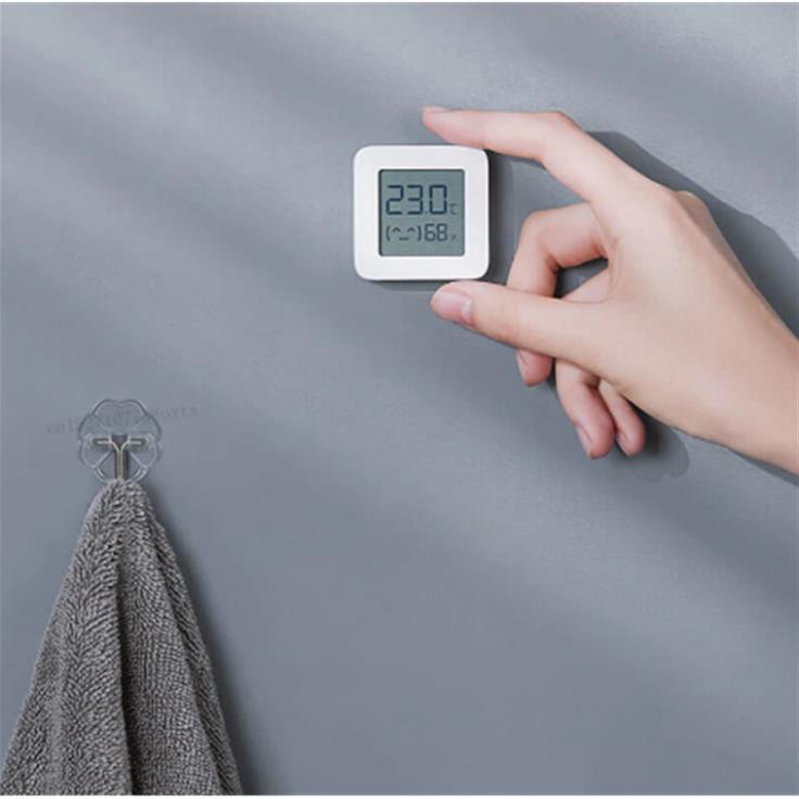 [Bh 12 tháng] Đồng hồ cảm biến nhiệt độ và độ ẩm Xiaomi Temperature and Humidity Monitor 2 NUN4126GL - Hàng chính hãng