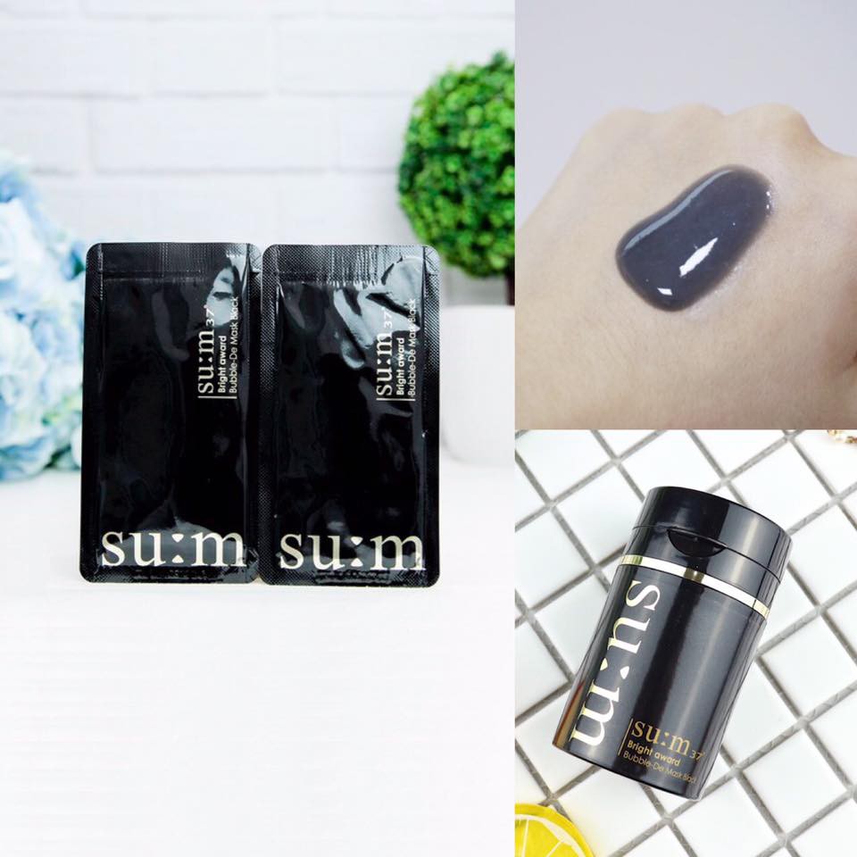 10 gói mặt nạ Sủi bọt thải độc Su:m37 Bubble-De Mask Black_𝗘𝗯𝗶𝘀𝘂 𝗖𝗼𝘀𝗺𝗲𝘁𝗶𝗰