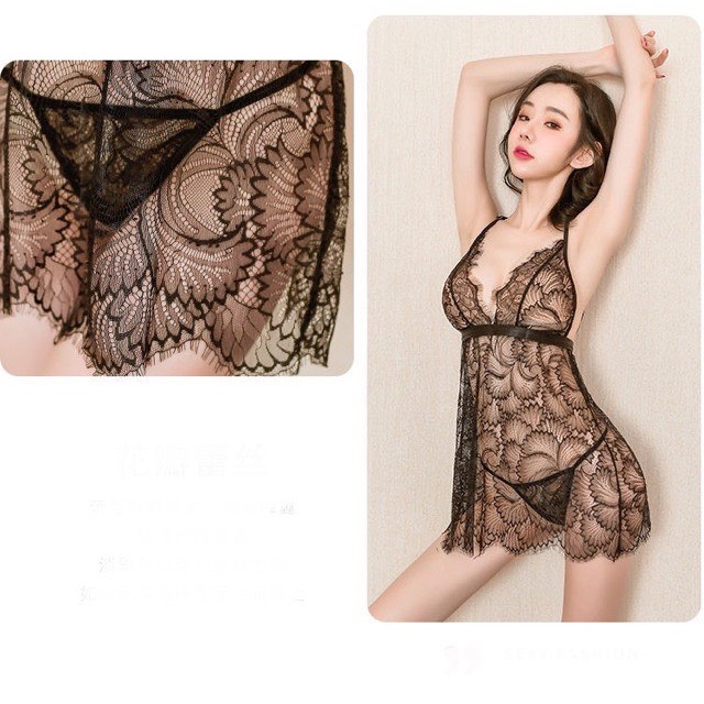 ♥️[Q11.HCM] ♥️[LL655Váy ngủ ren sexy quyến rũ - Đầm ngủ sexy- cô chủ nhỏ chuyên sỉ