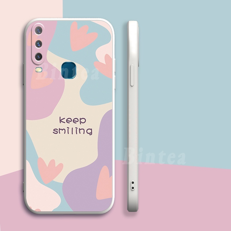 Ốp điện thoại mẫu hoa màu sắc tương phản cho Samsung Galaxy A03S A02S A11 A20 A30 A51 A51 A12 A50 A30S A50S J7 Pro
