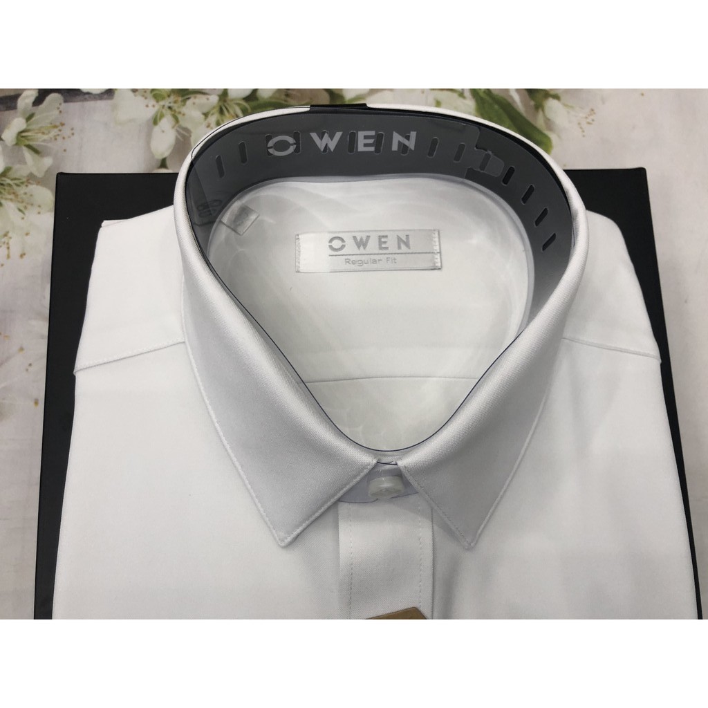 (OWEN SALE) ÁO SƠ MI TRẮNG DÀI TAY CÓ TÚI OWEN MẪU MỚI 2020 -FREE SHIP- CHẤT CAFE CAO CẤP AR22325 | BigBuy360 - bigbuy360.vn