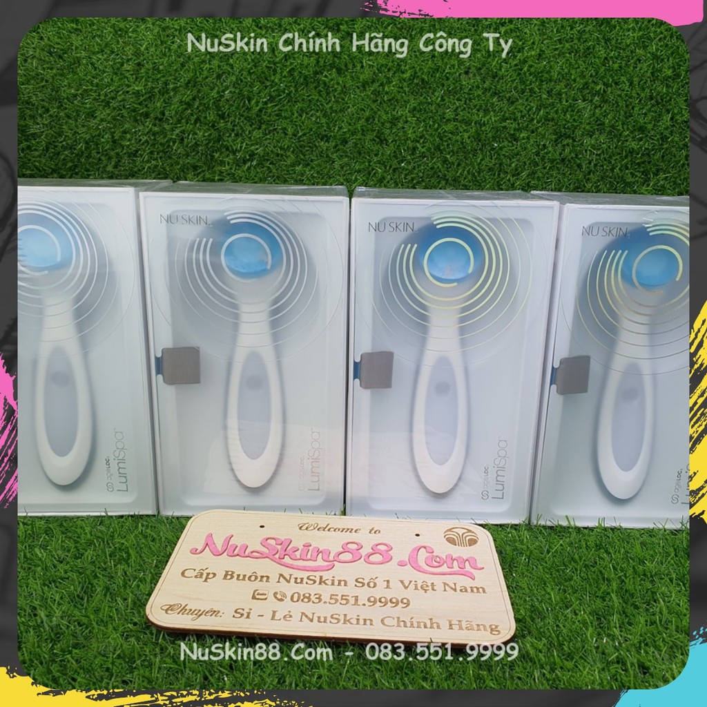 [ CHÍNH HÃNG 100% ] ( Có Bảo Hành) Máy Rửa Mặt LumiSpa Nuskin + Sữa rửa mặt | BigBuy360 - bigbuy360.vn