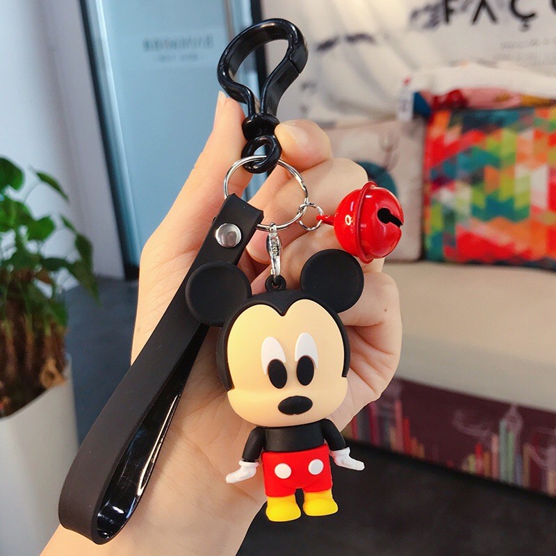 Sỉ 10 móc khoá hình mickey đen  69k